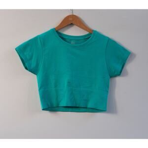 NWOT Offline‎ by Aerie Sidewalk Seamless Cropped T-Shirt Size SMALL